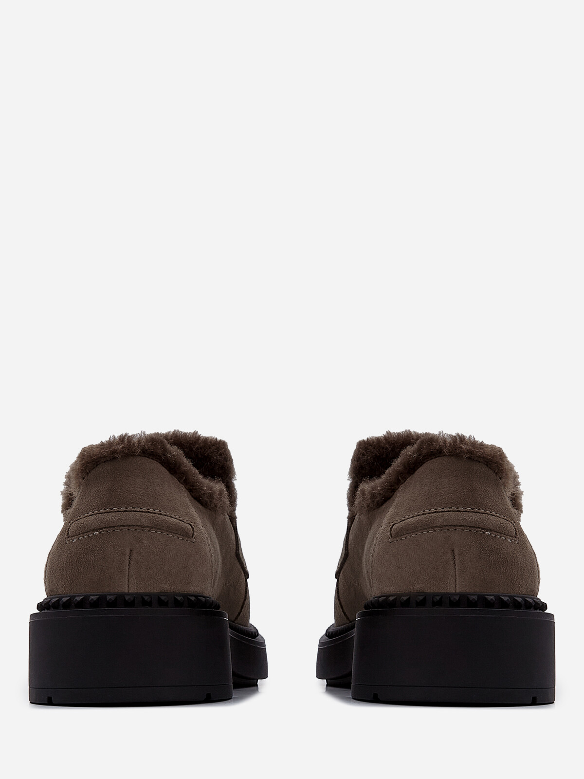 Женские зимние лоферы ash medusa fur коричневые | 3ah.ah147141.s купить в официальном магазине AshRussia.ru