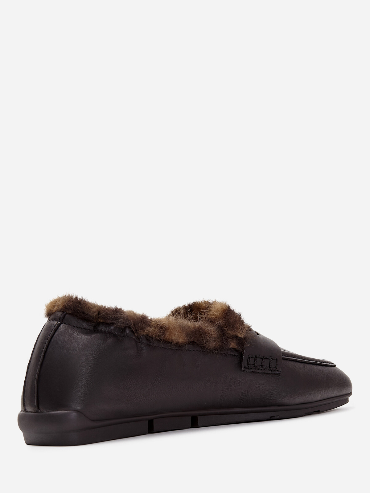 Женские зимние мокасины ash barkley fur черные | 5ah.ah152554.s купить в официальном магазине AshRussia.ru