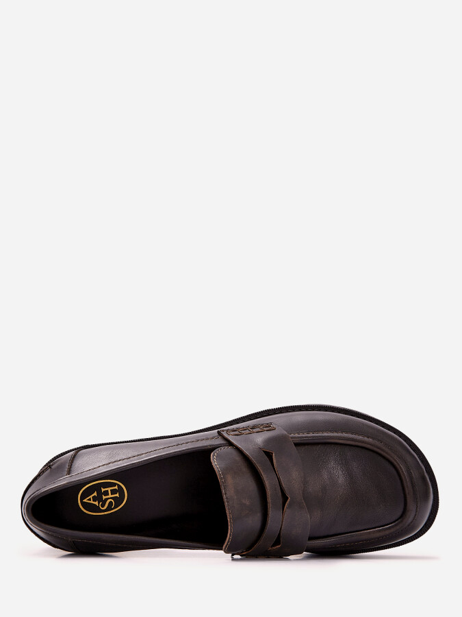 Женские демисезонные лоферы ash ringo черные | 3ah.ah147208.k купить в официальном магазине AshRussia.ru