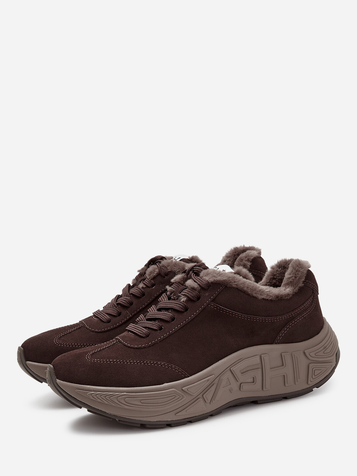 Женские зимние кроссовки ash eldorado fur  | 5ah.ah152701.s купить в официальном магазине AshRussia.ru