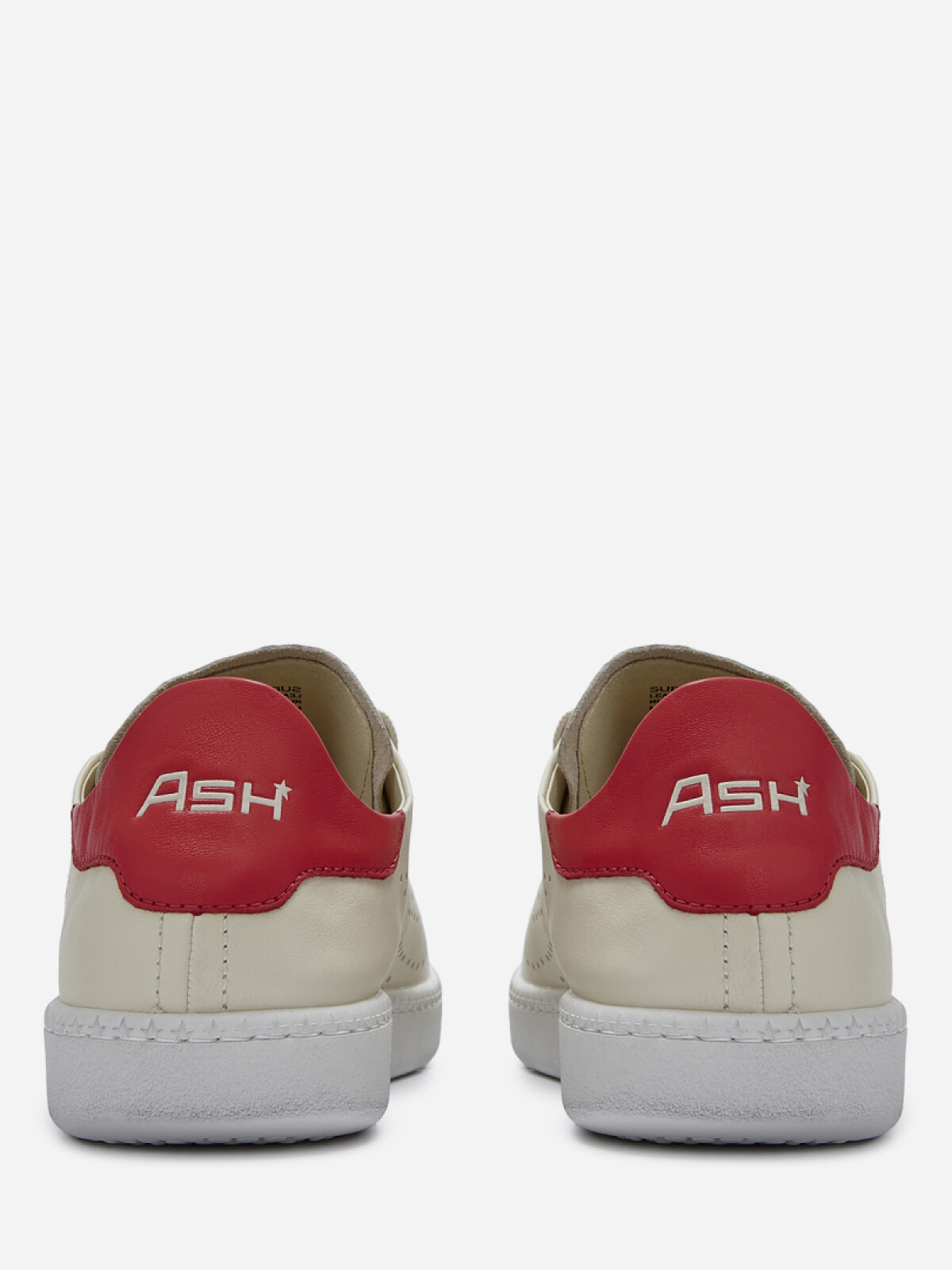 Женские демисезонные кеды ash super красные | 0ah.ah136468. купить в официальном магазине AshRussia.ru