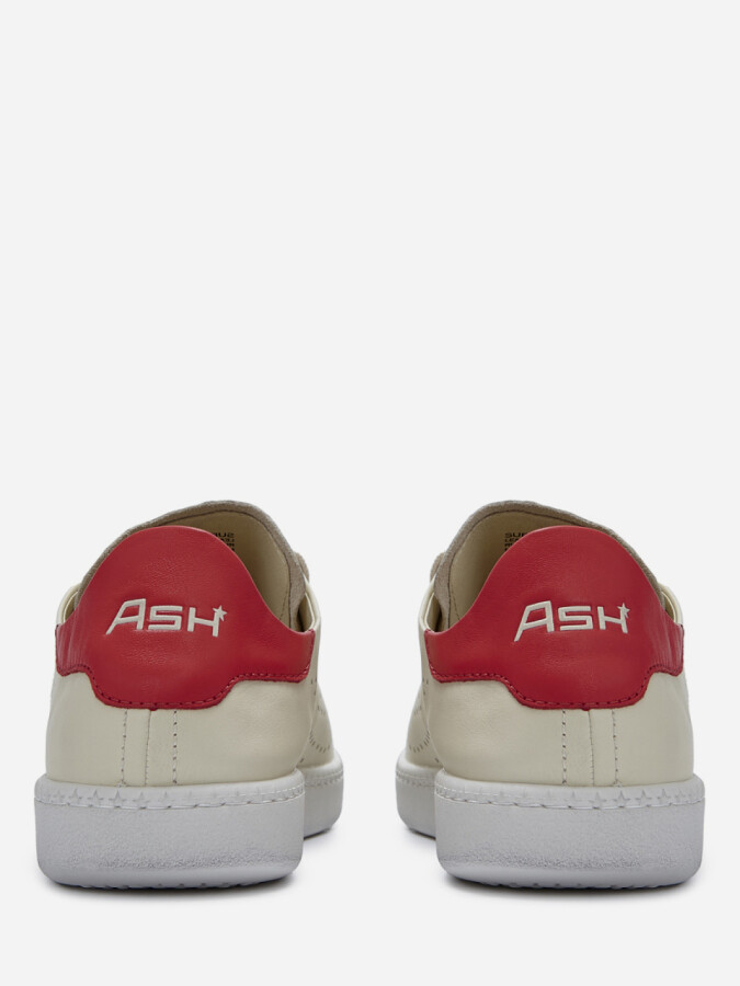 Женские демисезонные кеды ash super красные | 0ah.ah136468. купить в официальном магазине AshRussia.ru