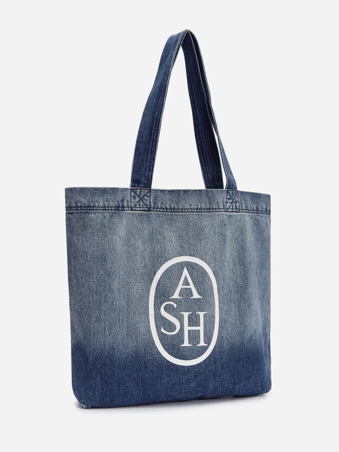 WASHED DENIM TOTE BAG арт. 1AH.AH141153.